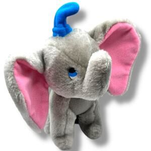 Vintage Dumbo Mini Plush Figurine - CUTE!